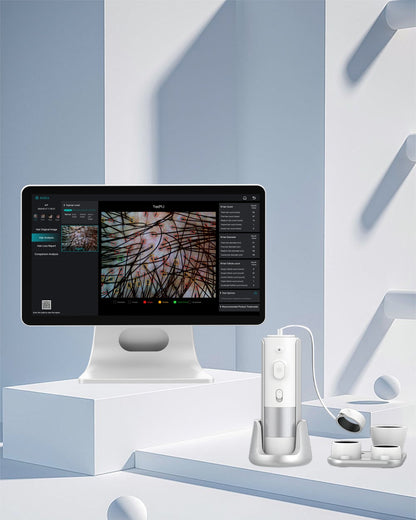 FollicaView Pro - Analizator medical inteligent pentru păr și scalp.