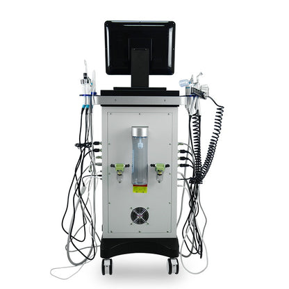 Hydrafacial Combina Cosmetica cu 14 functii - Aparat Hidrodermabraziune HIFace pentru Rejuvenare Faciala, Riduri, Lifting si Tonifiere cu 14 functii