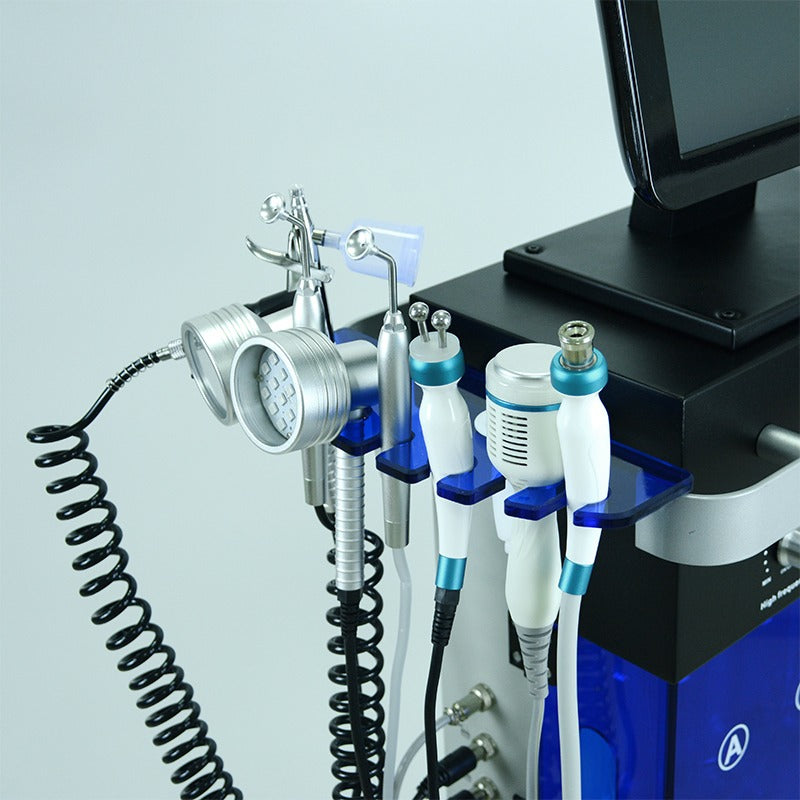 Hydrafacial Combina Cosmetica cu 14 functii - Aparat Hidrodermabraziune HIFace pentru Rejuvenare Faciala, Riduri, Lifting si Tonifiere cu 14 functii