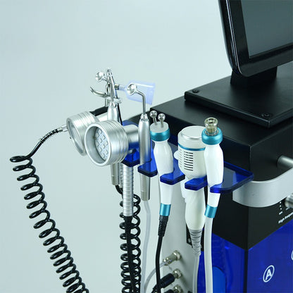 Hydrafacial Combina Cosmetica cu 14 functii - Aparat Hidrodermabraziune HIFace pentru Rejuvenare Faciala, Riduri, Lifting si Tonifiere cu 14 functii