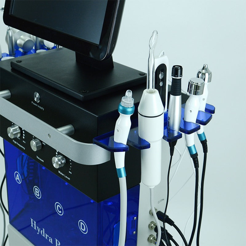 Hydrafacial Combina Cosmetica cu 14 functii - Aparat Hidrodermabraziune HIFace pentru Rejuvenare Faciala, Riduri, Lifting si Tonifiere cu 14 functii