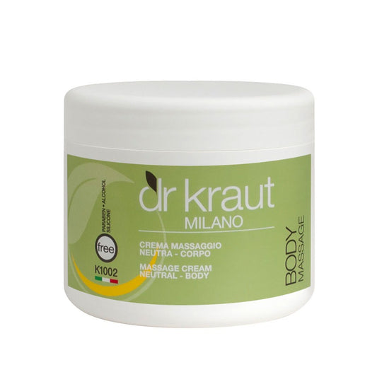 Crema de Masaj Neutra, pentru corp,  500 ml, Dr. Kraut Milano.