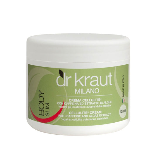 Crema Anticelulitica cu extract de cafeina si alge, 500 ml, Dr. Kraut Milano.