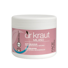 Gel Scrub Exfoliant pentru fata, cu microgranule naturale, 500 ml, Dr. Kraut Milano.