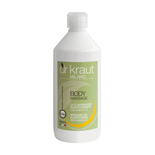 Pachet 6 x Ulei de Masaj Profesional Terapeutic , cu omega 3-6, 500 ml, Dr. Kraut Milano.