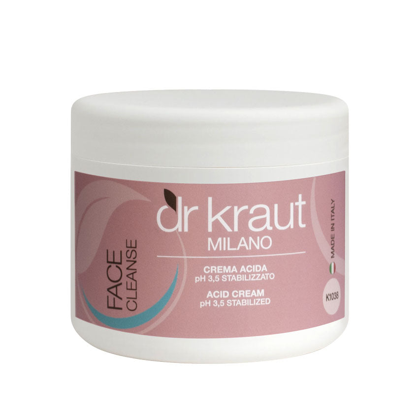 Crema Faciala Acida Stabilizanta, pH 3,5, 500 ml, Dr. Kraut Milano.