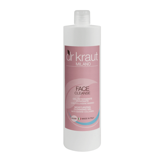 Gel Demachiant Hidratant cu Colagen Activ, 500 ml, Dr. Kraut Milano.