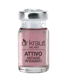 Ser Concentrat Antiaging Intensiv, pentru fata, cu extracte de soia si salcam, Dr. Kraut Milano.