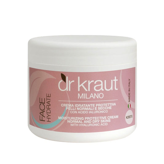 Crema hidratanta pentru fata, cu acid hialuronic , 500 ml, Dr. Kraut Milano.