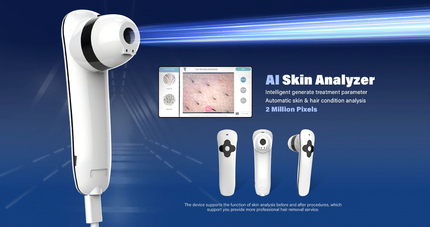 LumiNex Pro – Aparat Profesional Laser Diodă 4 Lungimi de Undă pentru Epilare Definitivă