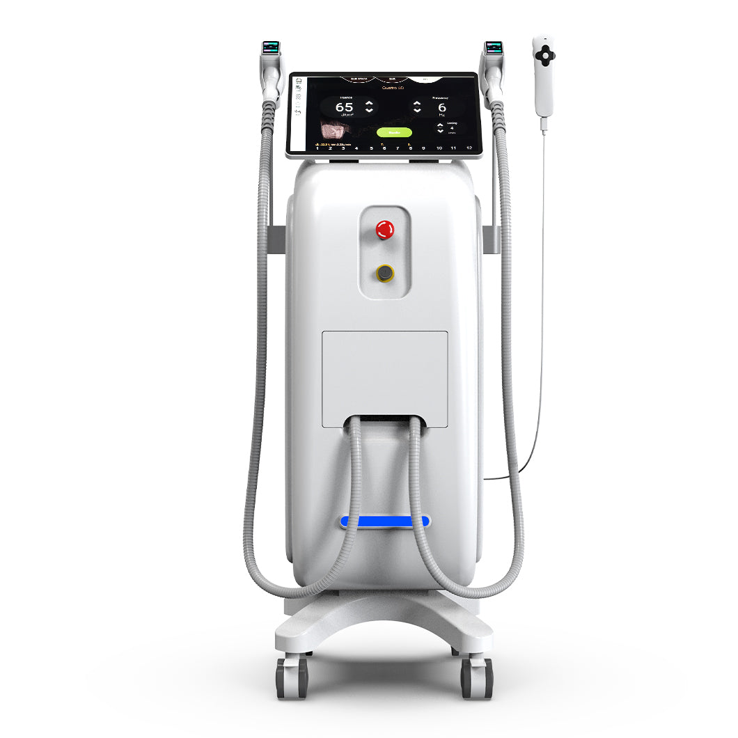 LumiNex Pro – Aparat Profesional Laser Diodă cu 2 Capete și 4 Lungimi de Undă pentru Epilare Definitivă