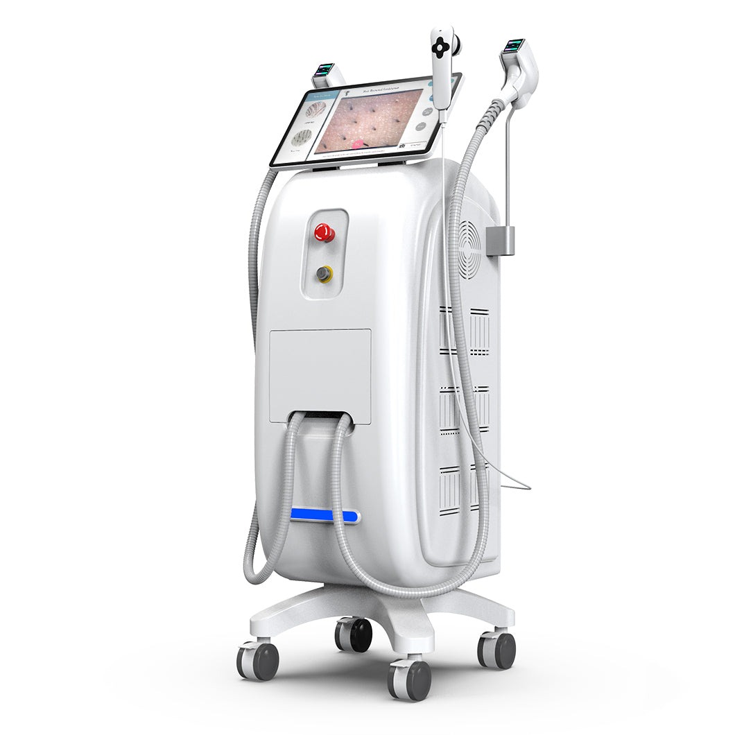 LumiNex Pro – Aparat Profesional Laser Diodă cu 2 Capete și 4 Lungimi de Undă pentru Epilare Definitivă