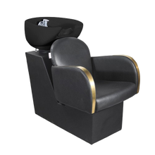 Scafa Coafor Venus cu Chiuveta Ceramica Ajustabila, Accesorii Incluse, Chiuveta Neagra.