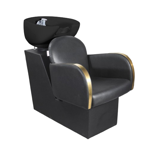 Scafa Coafor Venus cu Chiuveta Ceramica Ajustabila, Accesorii Incluse, Chiuveta Neagra.