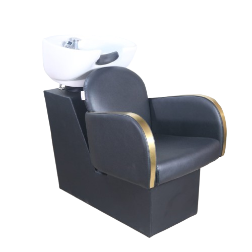 Scafa Coafor Venus cu Chiuveta Ceramica Ajustabila, Accesorii Incluse, Chiuveta Neagra.