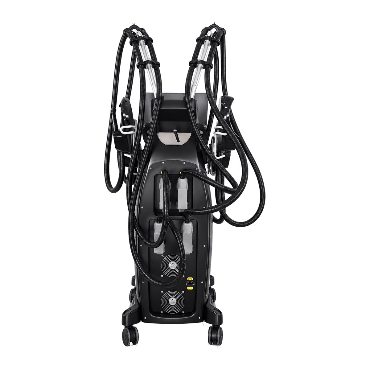 Aparat Stimulare Musculara Electromagnetica AI SculptIQ cu 4 capete si Analizator Corporal AI - vedere spate