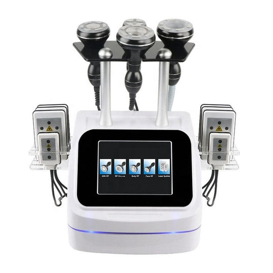 Aparat S-Shape 5 în 1 – cavitație, radiofrecvență, vacuum și lipolaser, vedere frontală