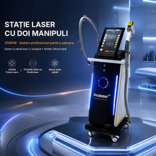 Stația laser ProLaser 2500W cu doi manipuli, în carcasa nouă, cu ecran tactil și răcire triplă