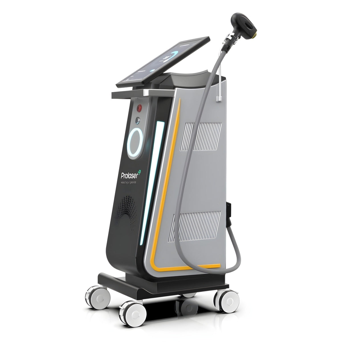 ProLaser, aparat de epilare cu diodă laser, vedere din profil