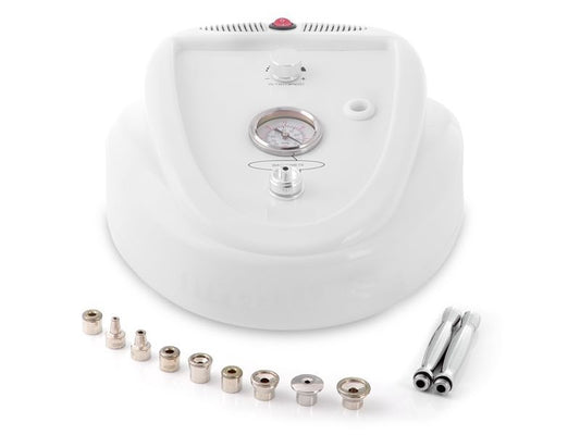 Aparat microdermabraziune cu diamante cu set de 9 capete diamantate