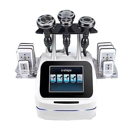 Aparat Profesional Cavitatie, Radiofrecventa, Vacuum si LipoLaser, S-Shape.