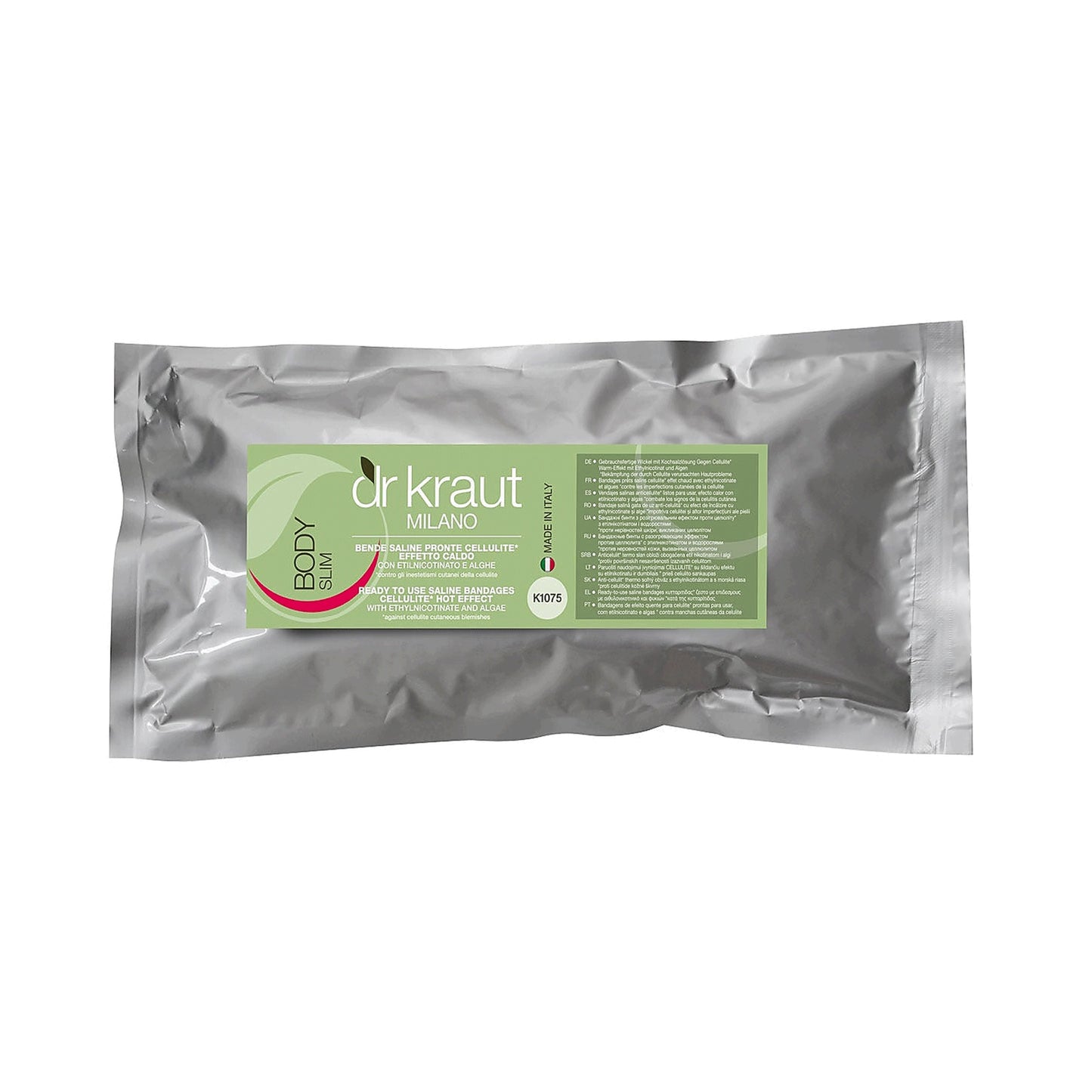 Bandaje Elastice Anticelulitice, termoactive, pentru corp, 2 buc,  Dr. Kraut Milano.