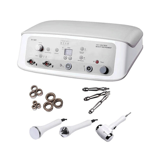 Combina Cosmetica Faciala cu Ultrasunete, Microdermabraziune cu diamante si Termosoc