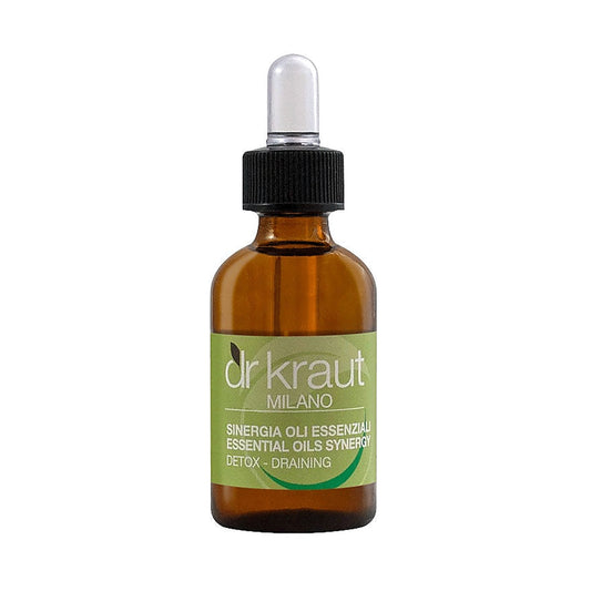Complex de Uleiuri Esentiale -pentru drenaj si detoxifiere, 30 ml, pentru corp, Dr. Kraut Milano.