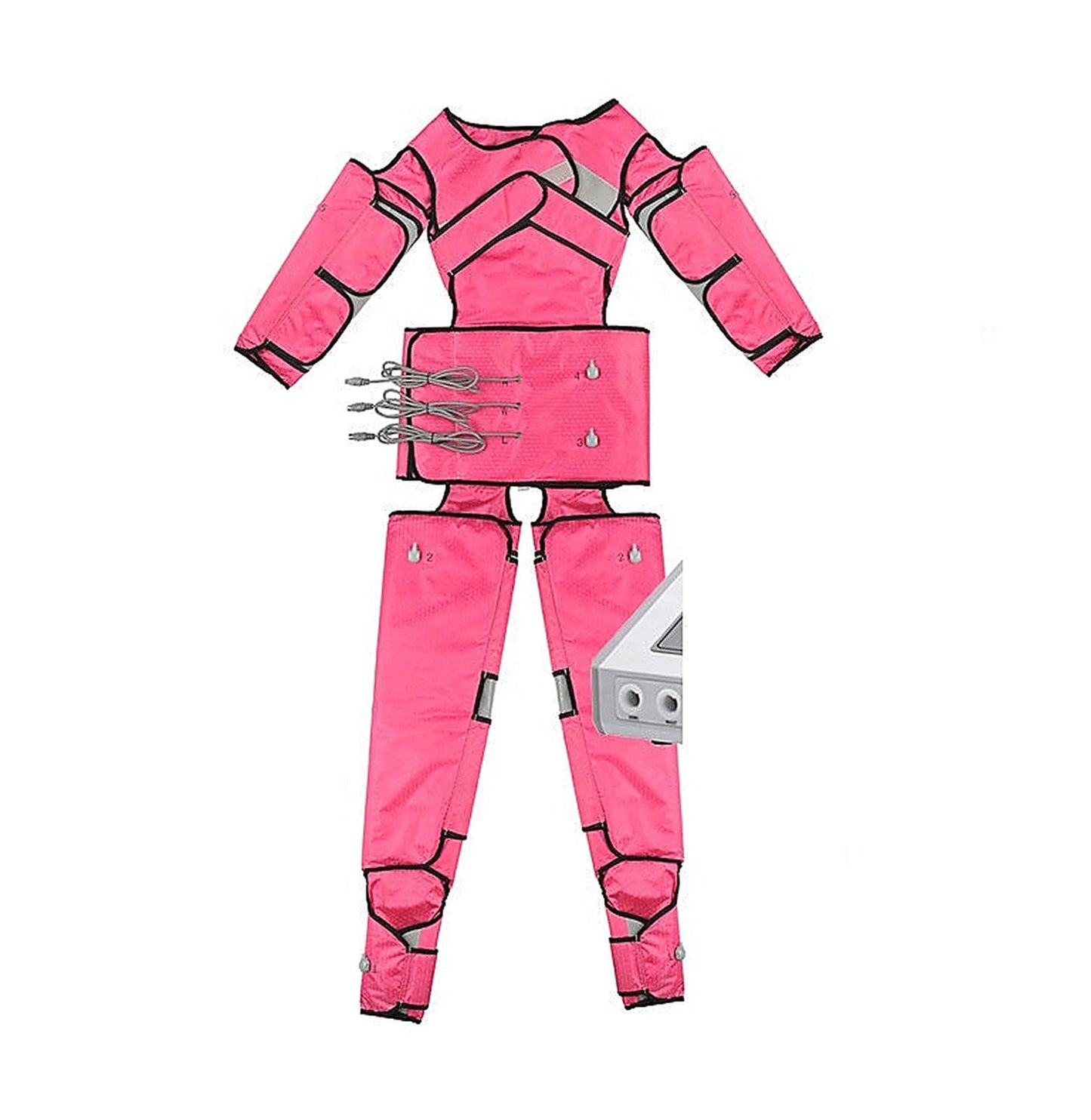 Costum pentru aparat presoterapie, masaj drenaj limfatic cu infrarosii, pentru slabire, pierdere in greutate, PresoFit.