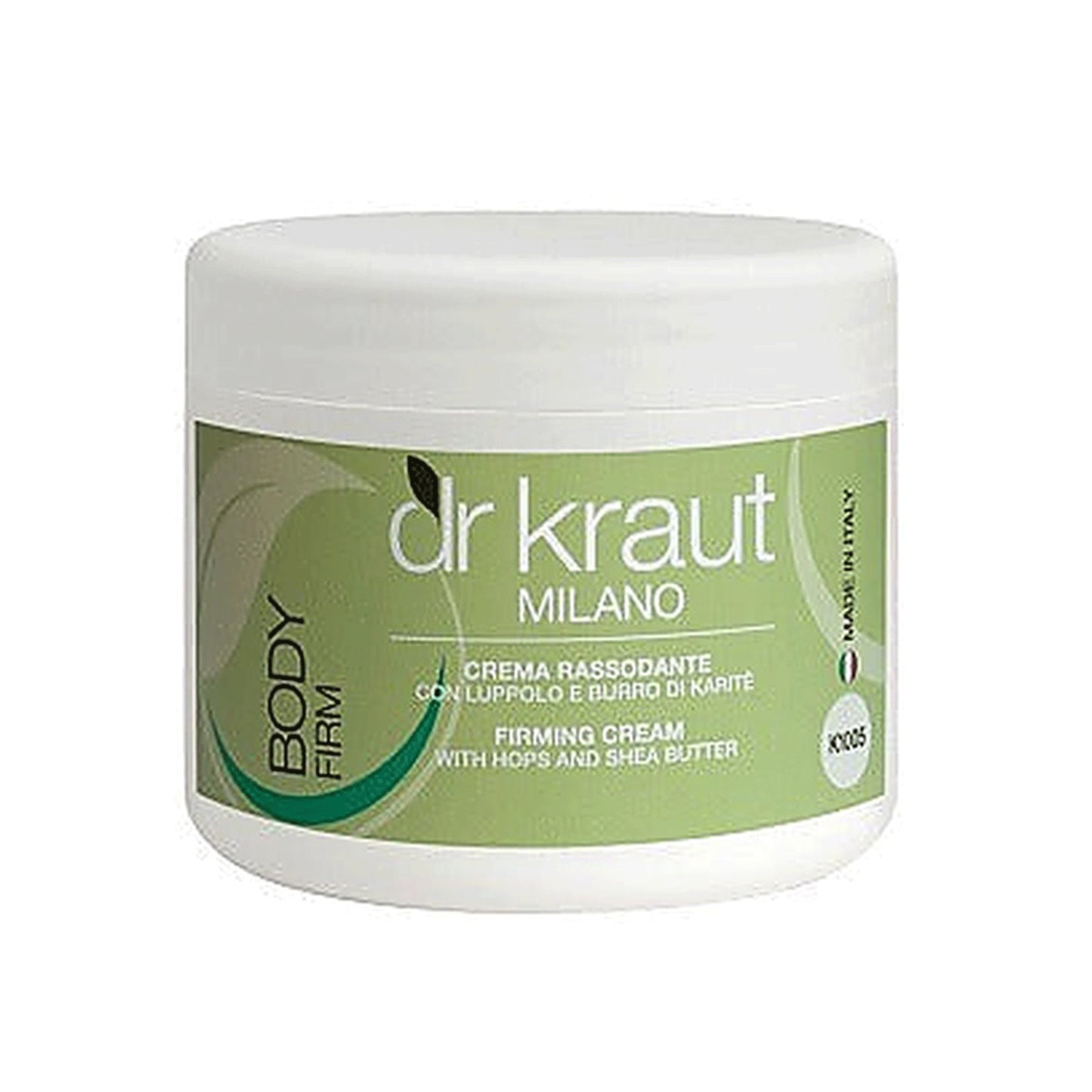 Crema Tonifianta pentru corp cu unt de Shea si extract de Hamei, 500 ml, Dr. Kraut Milano.