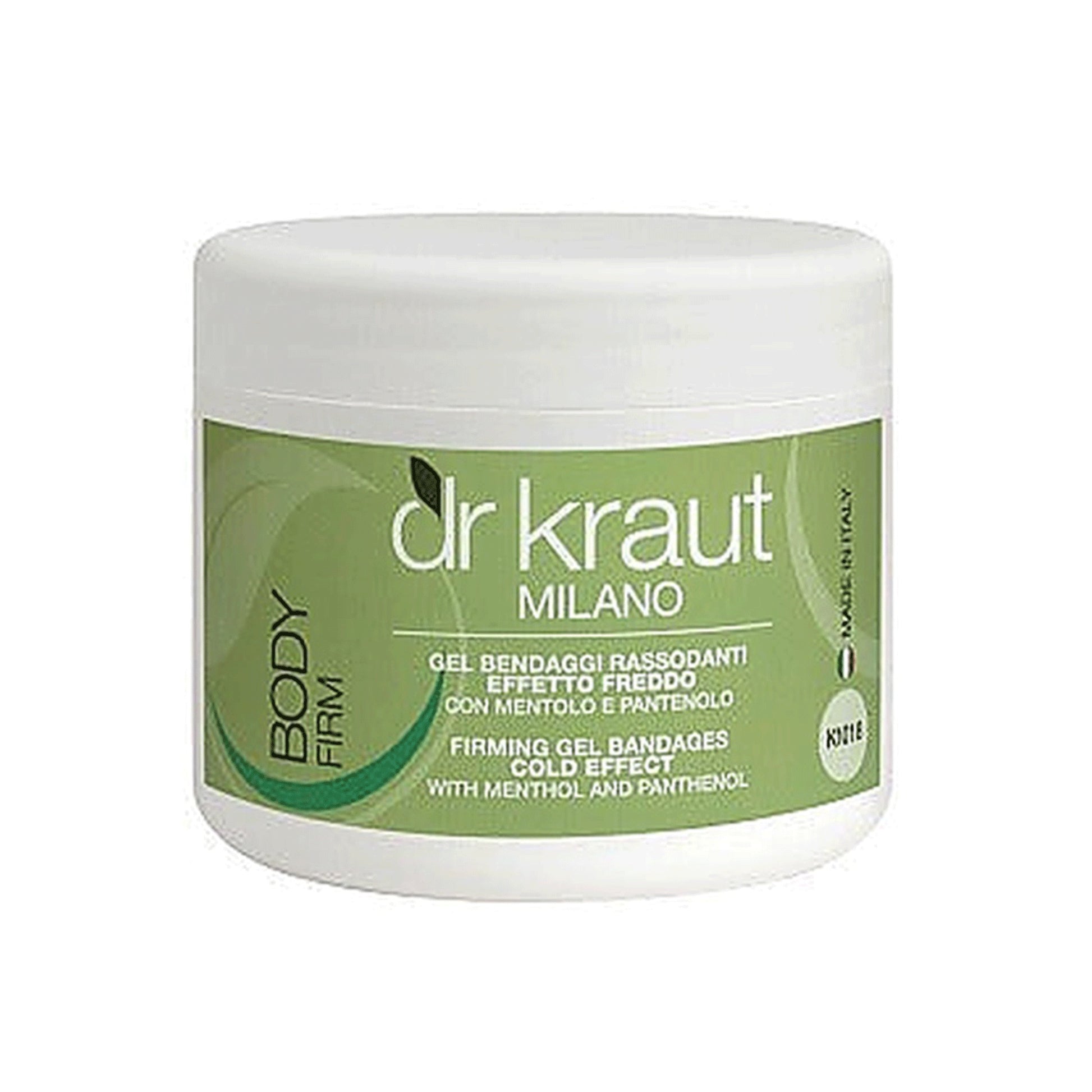 Gel Anticelulitic pentru impachetari la rece, 500 ml, Dr. Kraut Milano.