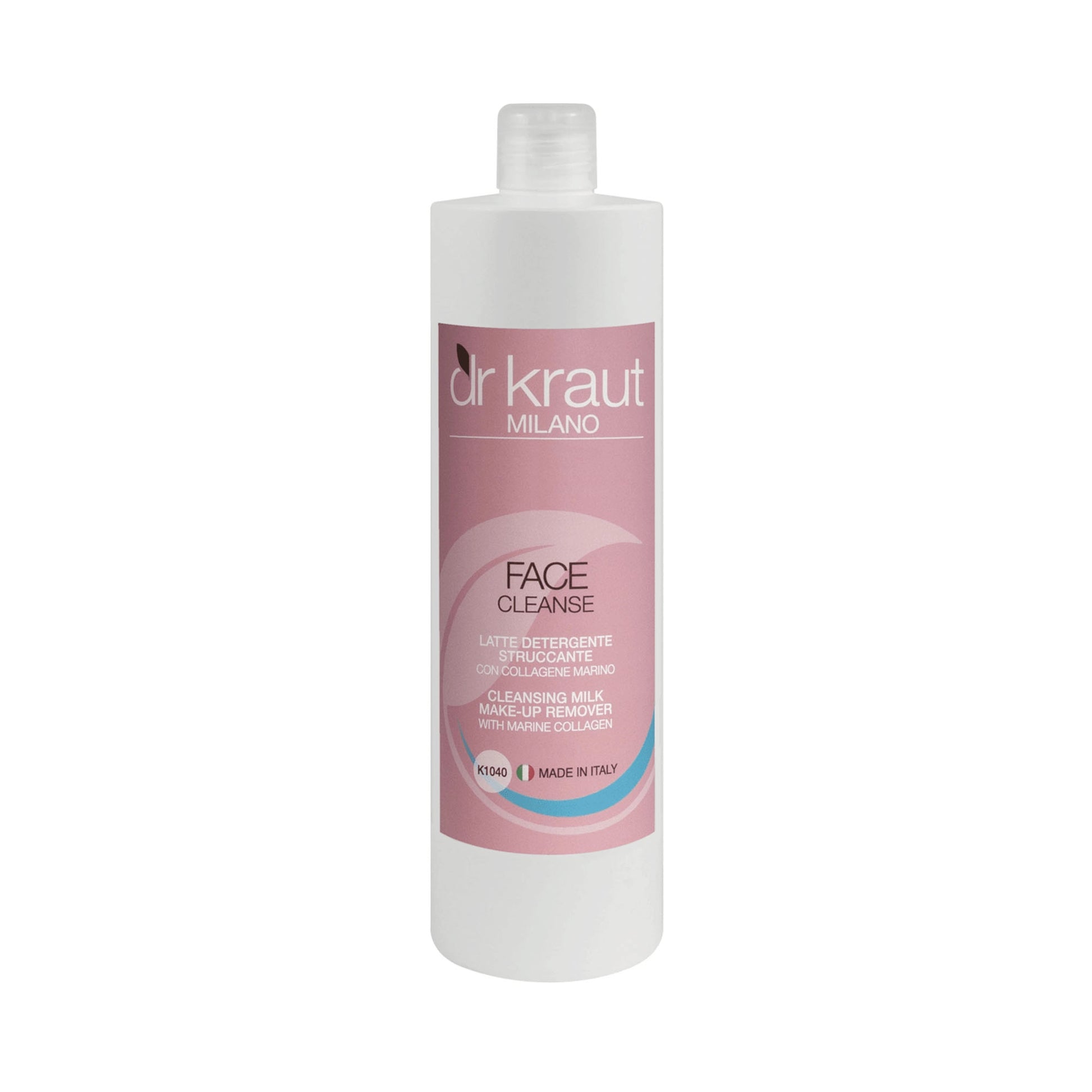 Lapte Demachiant cu Colagen Marin, 500 ml, Dr. Kraut Milano.