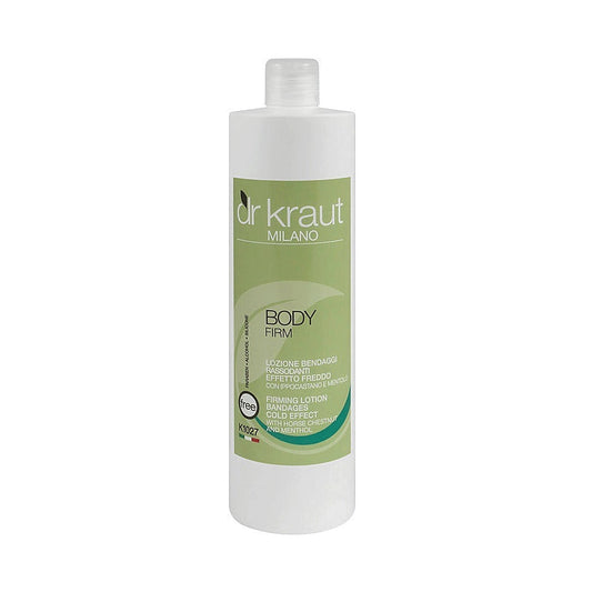 Lotiune Tonifianta pentru impachetari la rece cu extract de castane salbatice si mentol, 500 ml, Dr. Kraut Milano.
