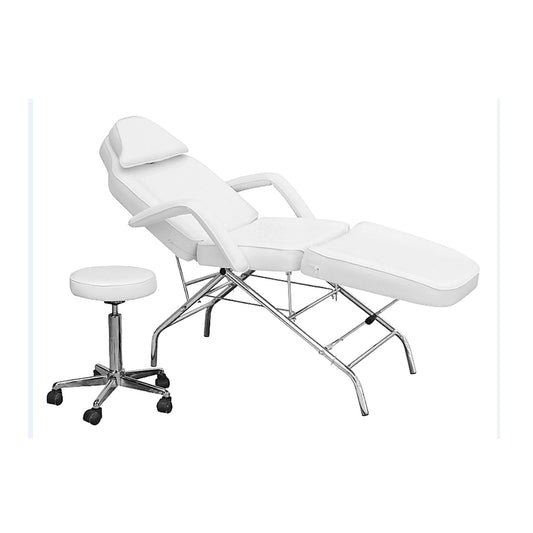 Pat Cosmetic cu 3 Sectiuni + Scaun Cosmetician Cadou.
