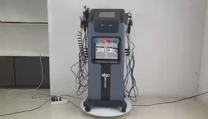 Combina Hidrafacial - Aparat curatare faciala - 11 in 1, Biolifting, Ultrasunete, Skin Scrubber, Oxigen Hiperbaric, Termosoc, Ultrasunete Ochi, Radiofrecventa, Radiofrecventa ochi, Masca Led, H2 O2 Jet, Hidrodermabraziune