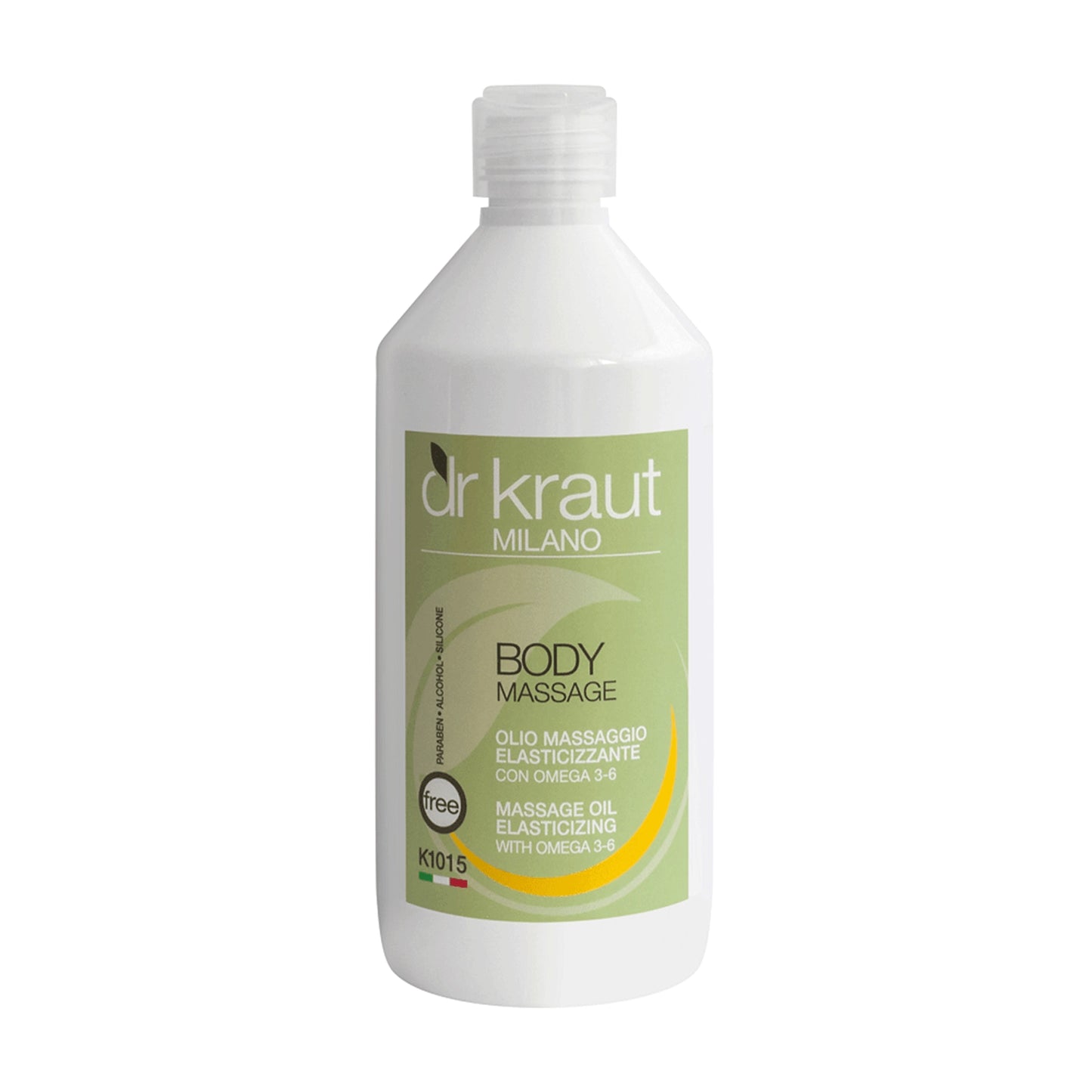 Ulei de Masaj Terapeutic, cu omega 3-6, 500 ml, Dr. Kraut Milano.